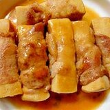 お弁当レシピ　高野豆腐の豚肉巻き